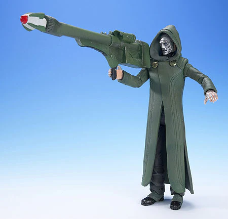 DOOM w/Rocket Launcher 6" Action Figure FANTASTIC FOUR MOVIE Asst. 3 Toy Biz (Shelf Wear Packaging) - Image 2