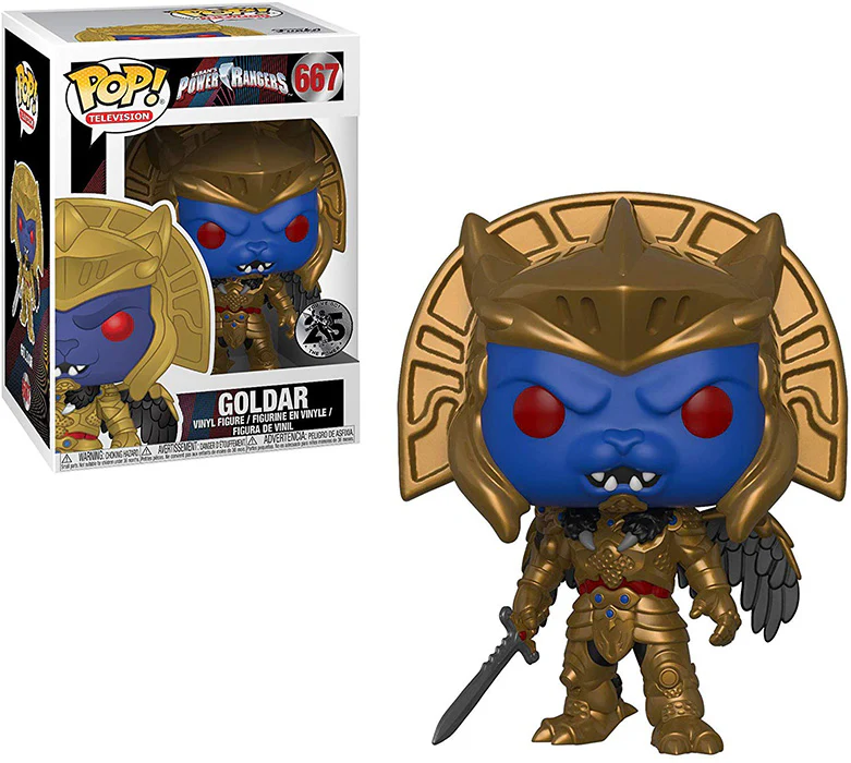 Pop Television 3.75 Inch Action Figure Power Rangers - Goldar #667