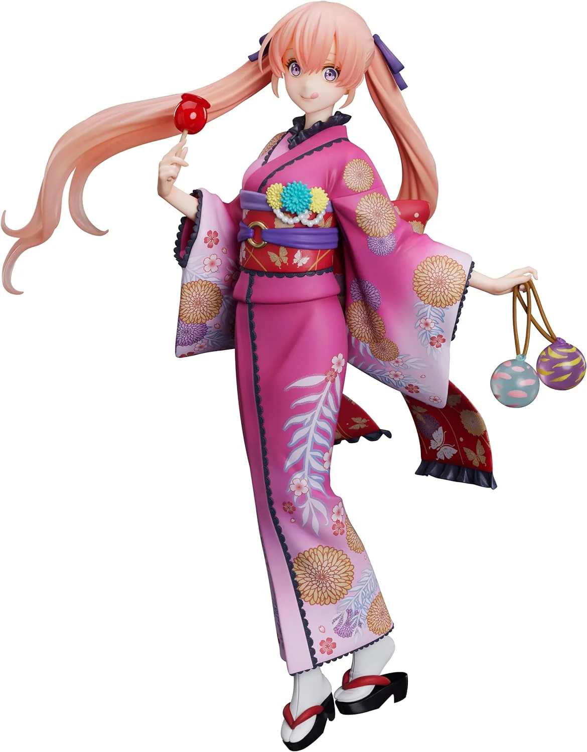 A Couple of Cuckoos 9 Inch Statue Figure 1/7 Scale PVC - Erika Amamo (Yukata Ver.) - Image 2