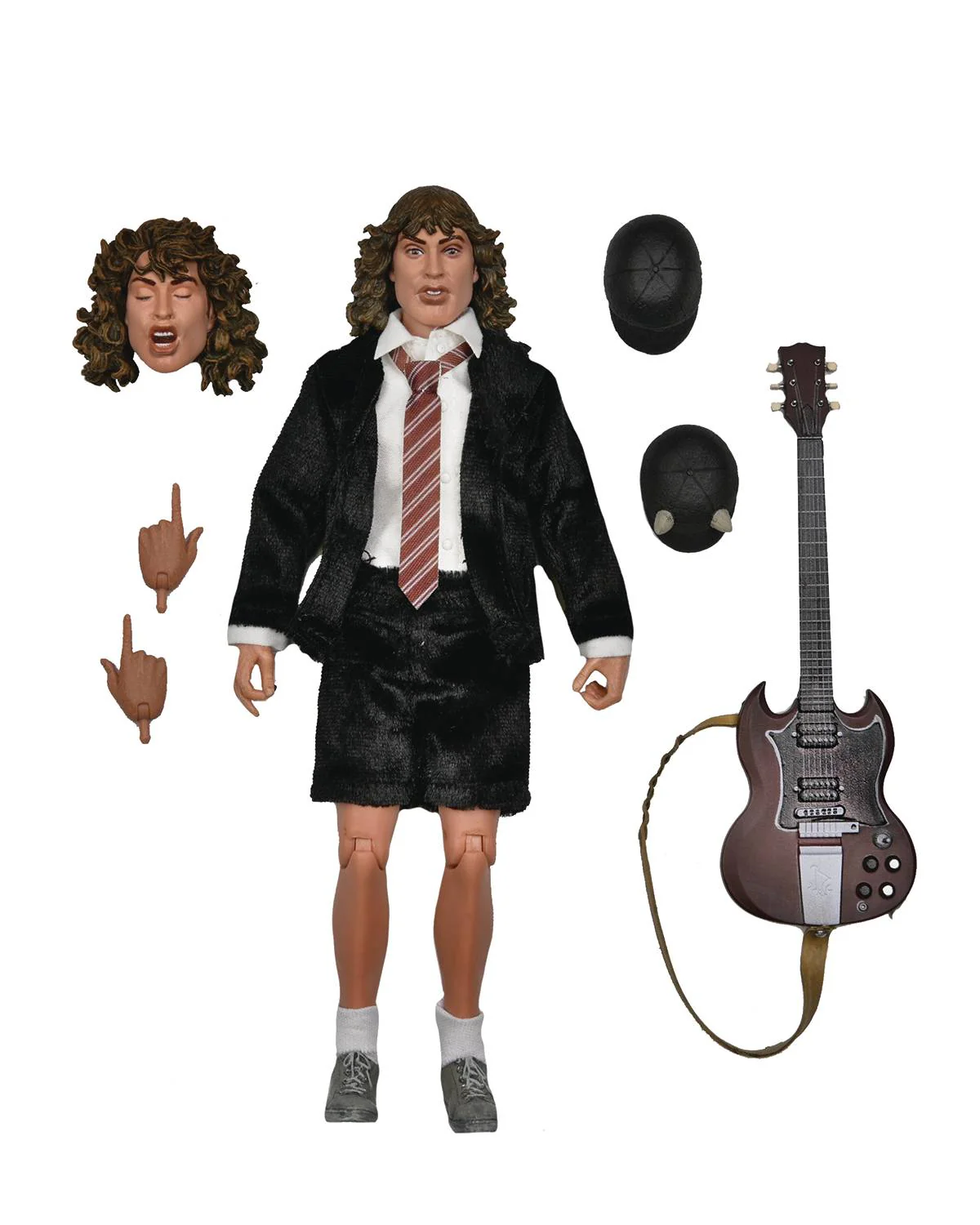 AC / DC Highway To Hell 8 Inch Action Figure Clothed Series - Angus Young - Image 2