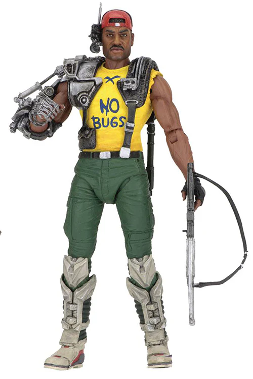 Aliens 8 Inch Action Figure Series 13 - Space Marine Sgt. Apone (Shelf Wear Packaging) - Image 2