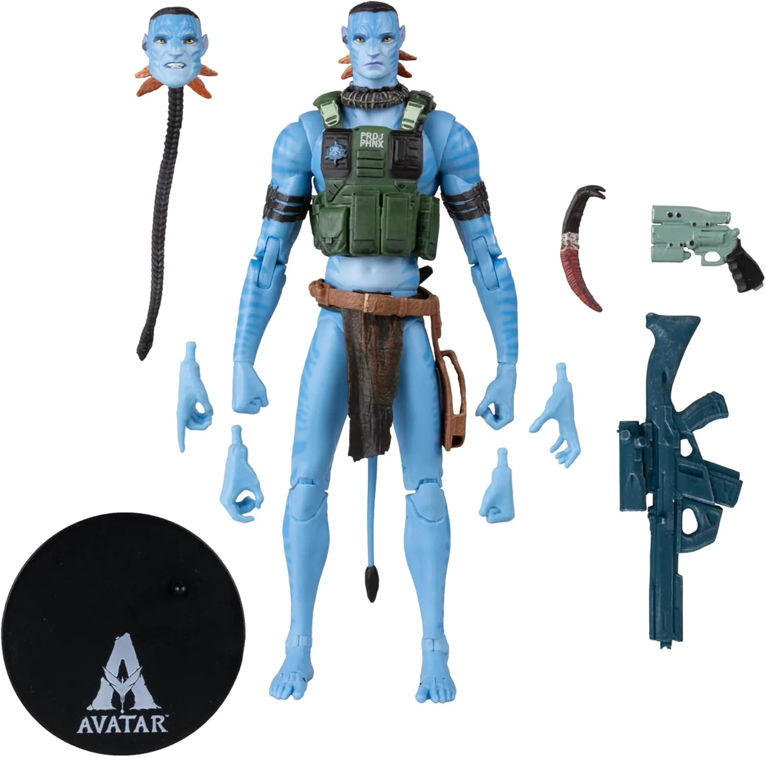 Avatar Fire and Ash 7 Inch Action Figure Exclusive - Ash Recom #05 Gold Label - Image 2