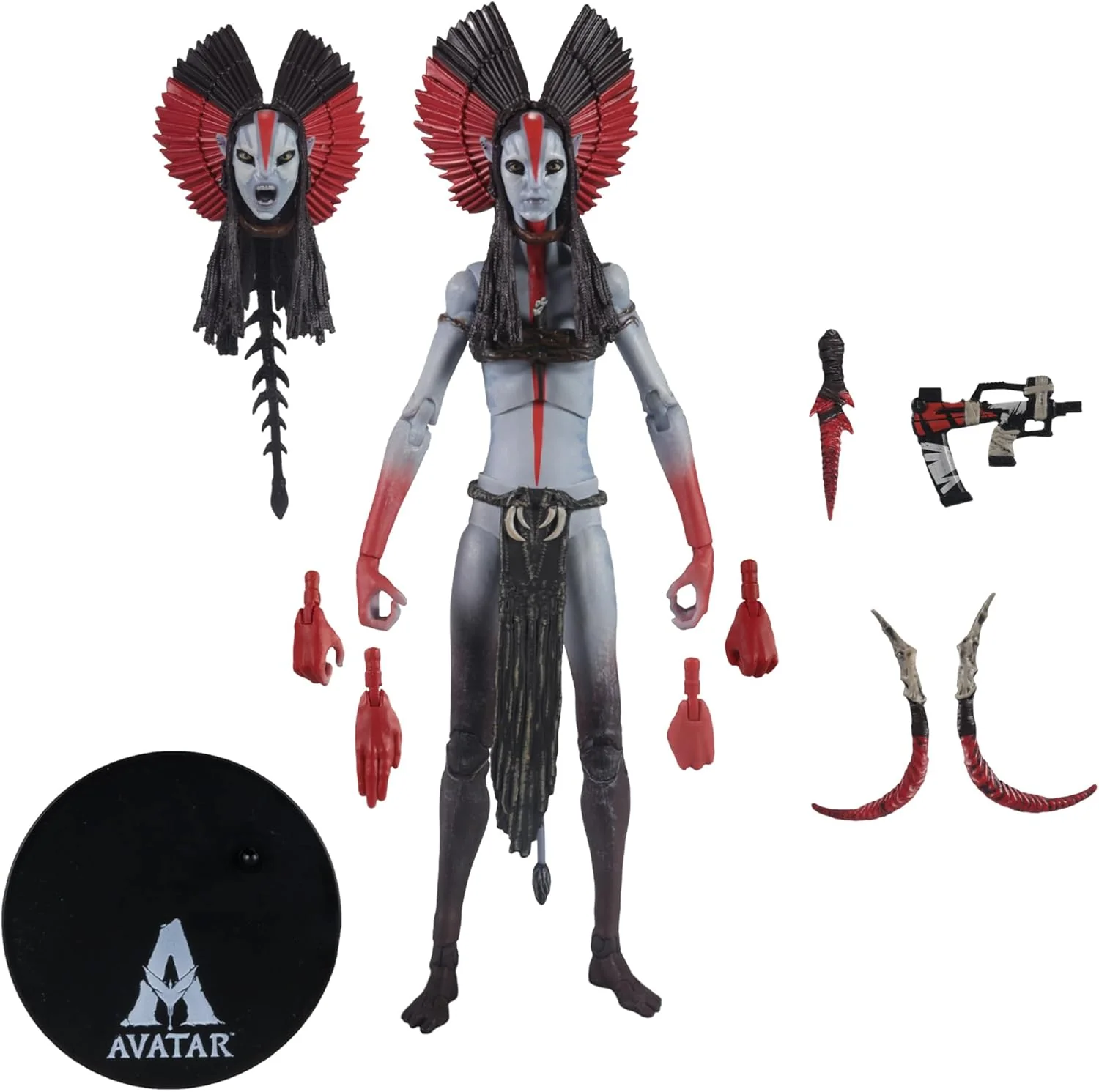 Avatar Fire and Ash 7 Inch Action Figure Exclusive - Varang Mangkwan Leader #03 - Image 2