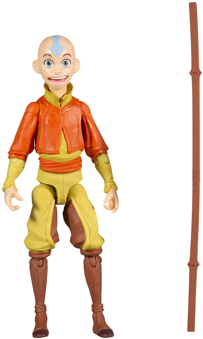 Avatar The Last Airbender Book 1 Water 5 Inch Action Figure Basic Wave 1 - Aang - Image 2