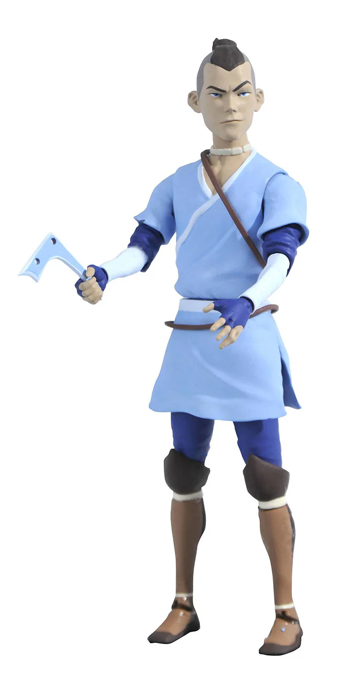 Avatar The Last Airbender  6 Inch Action Figure Deluxe Series 4 - Sokka (Shelf Wear Packaging) - Image 2