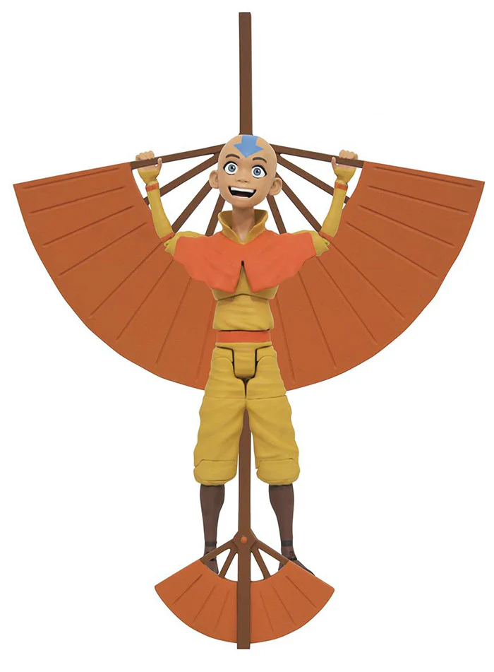 Avatar The Last Airbender 7 Inch Action Figure Select Series 2 - Airbender Aang - Image 2