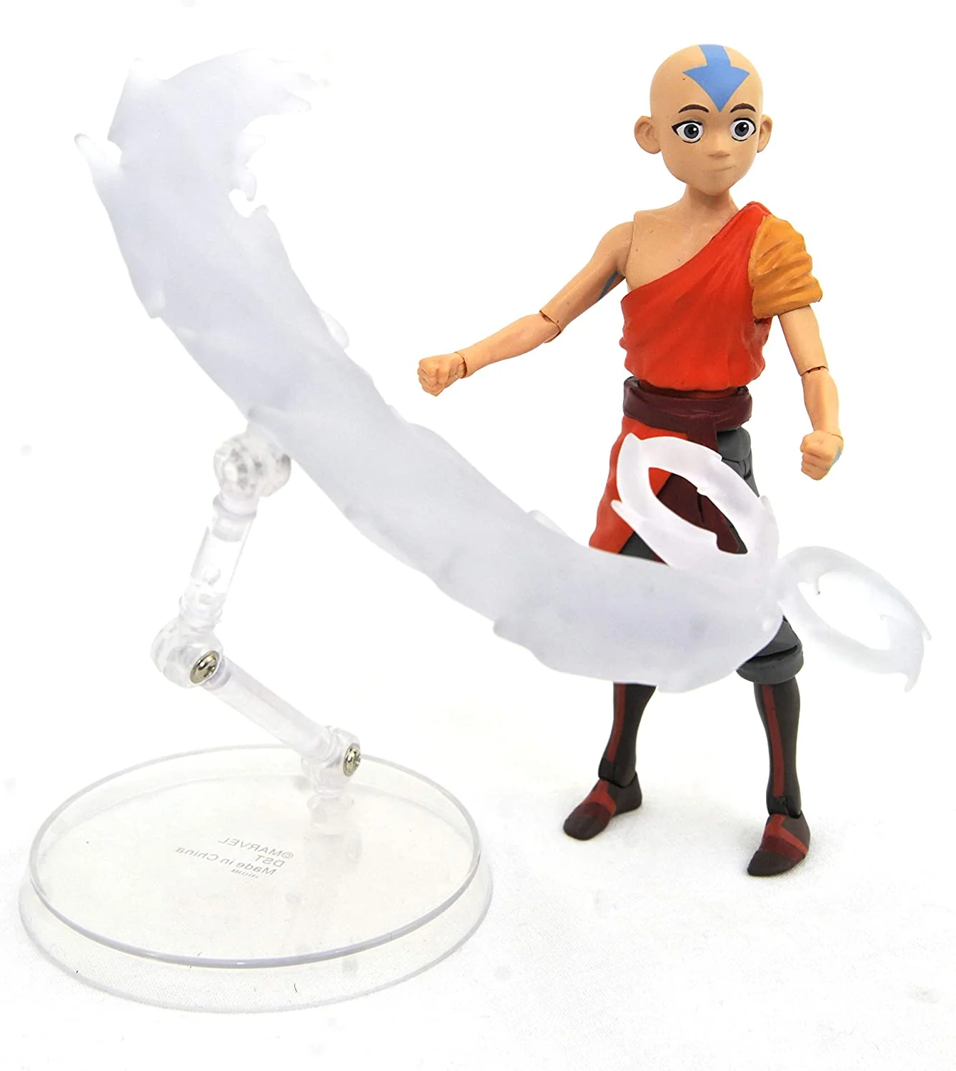 Avatar The Last Airbender 6 Inch Action Figure Select Series 1 Reissue - Aang (Shelf Wear Packaging) - Image 2