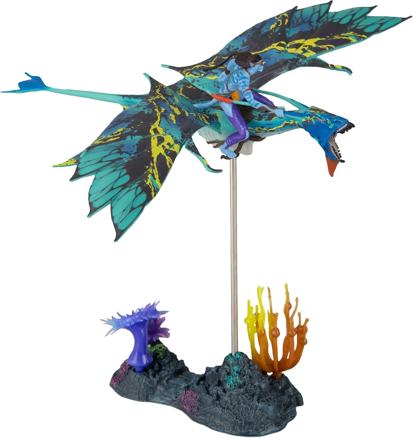 Avatar The Way Of Water Playset World Of Pandora - Banshee Rider Neytiri - Image 2