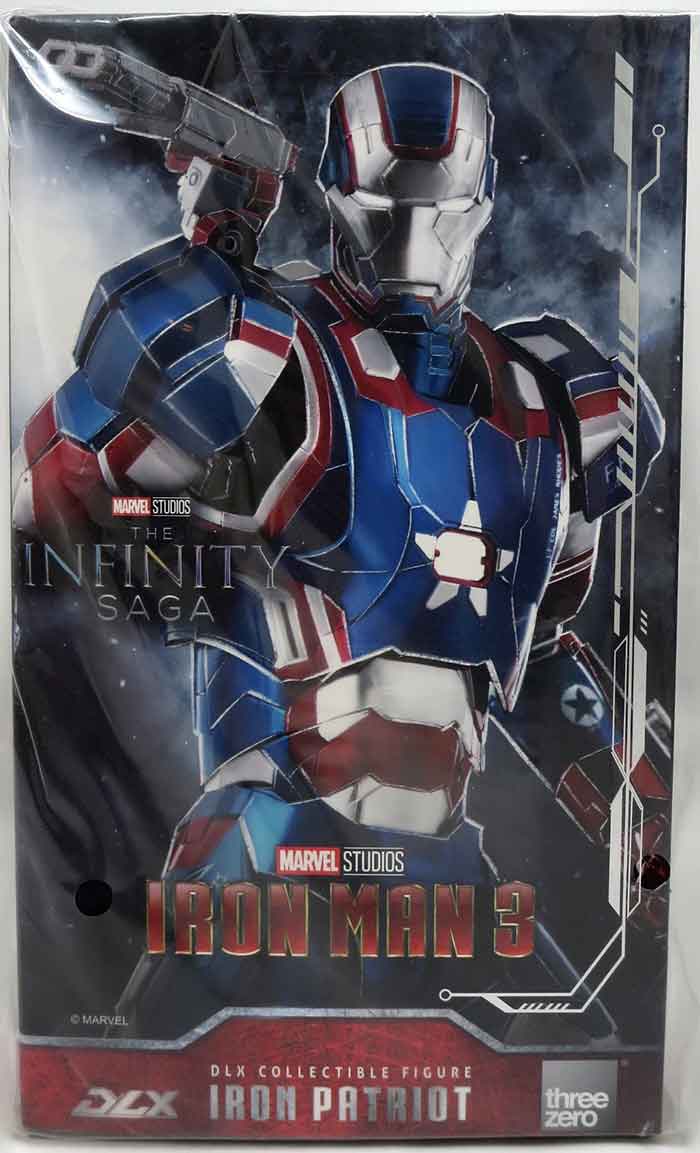Avengers The Infinity Saga 6 Inch Action Figure 1/12 Scale Deluxe - Iron Patriot - Image 3