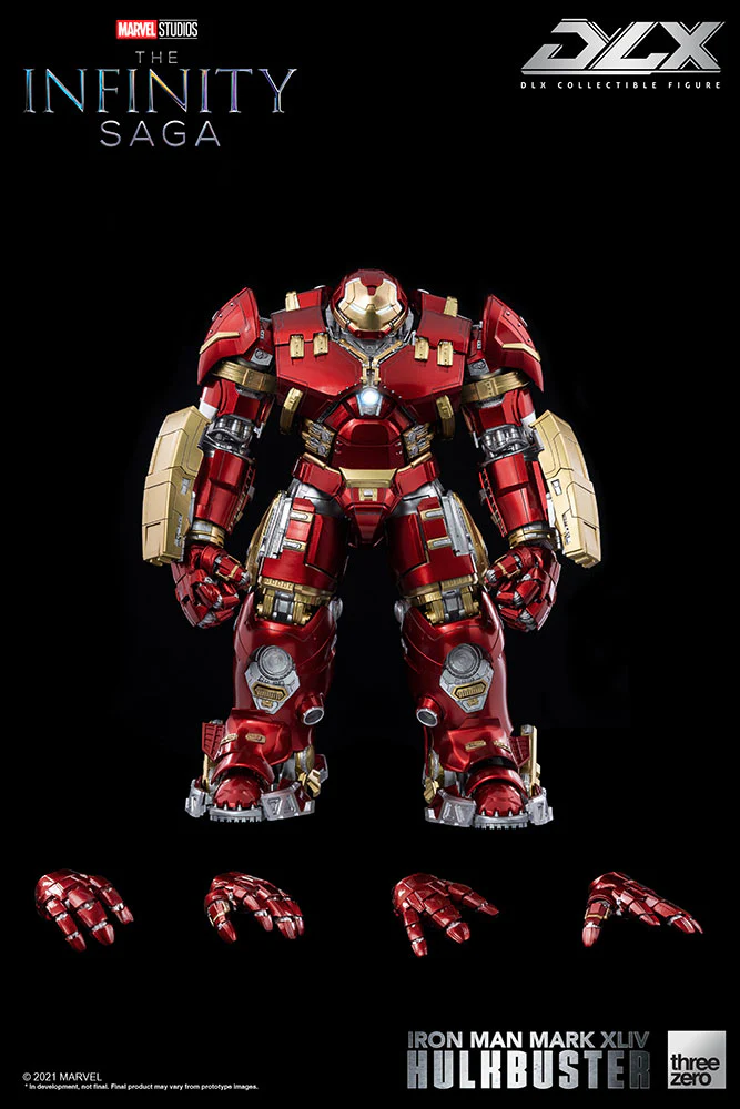 Avengers The Infinity Saga 12 Inch Action Figure - DLX Iron Man Mark XLIV Hulkbuster 908582 - Image 2