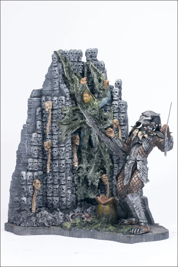 PREDATOR WITH BASE 4" Action Figure ALIEN VS PREDATOR SERIES 2 Spawn McFarlane Toy - Image 2