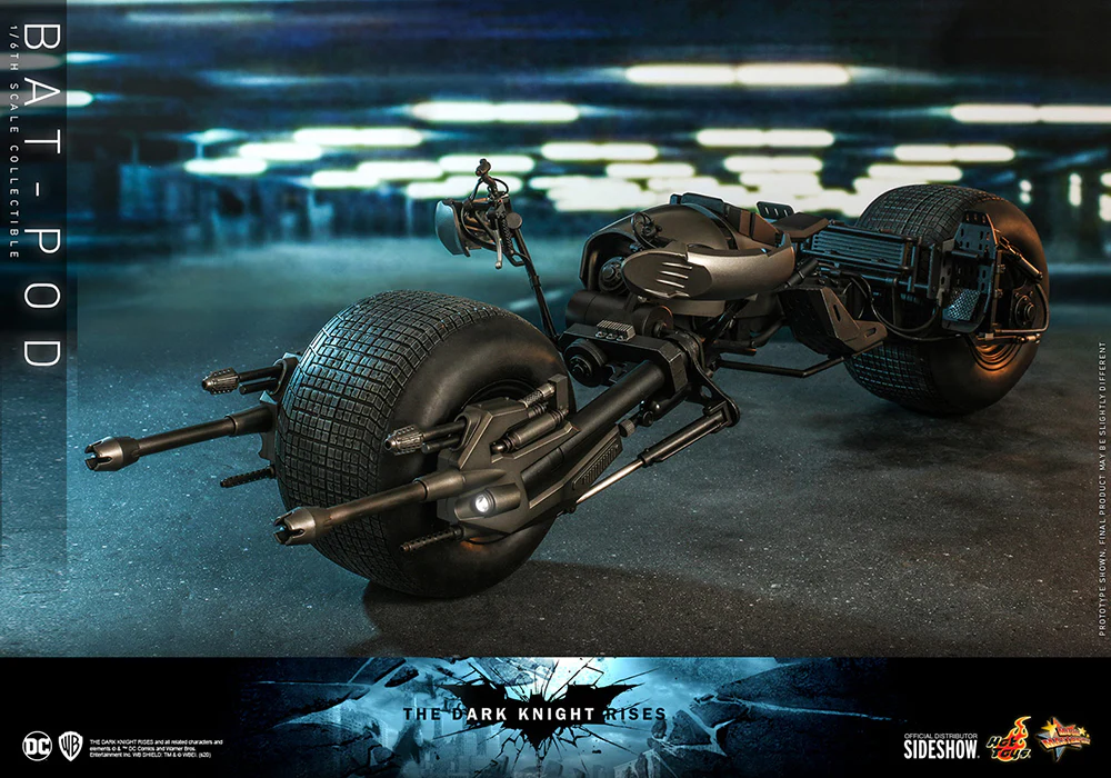 Batman Begins 23 Inch Vehicle Figure 1/6 Scale - Bat-Pod Hot Toys 907423 - Image 3