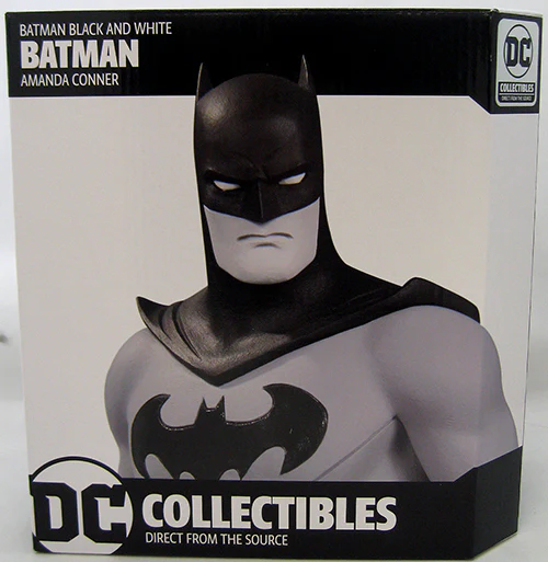 Batman Black & White Series 7 Inch Statue Figure - Batman by Amanda Conner - Image 2