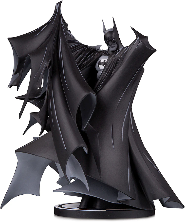Batman Black & White 9 Inch Statue Figure Deluxe Series - Batman by Todd McFarlane - Image 2
