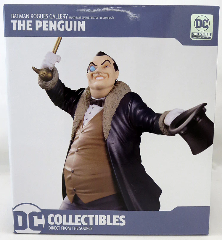 Batman Rogues Gallery 9 Inch Statue Figure Multi Part Series - The Penguin - Image 2