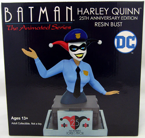 Batman The Animated Series 6 Inch Bust Statue Resin Bust - Harley Quinn - Image 2