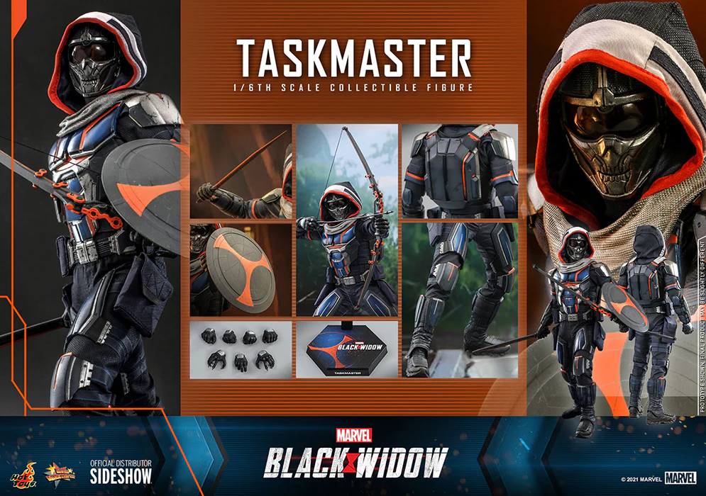 Black Widow 12 Inch Action Figure 1/6 Scale - Taskmaster Hot Toys 906798 - Image 2