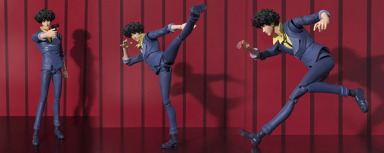 Cowboy Beebop 5 Inch Action Figure S.H. Figuarts - Spike Spiegel (Shelf Wear Packaging) - Image 2