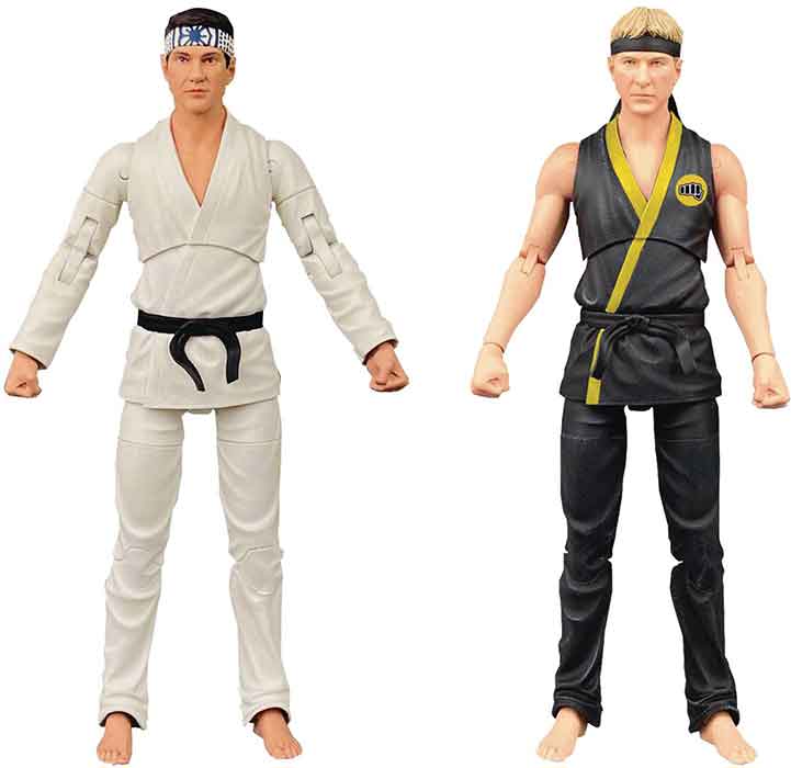 Cobra Kai 7 Inch Action Figure Box Set - Johnny Lawrence and Daniel LaRusso - Image 2