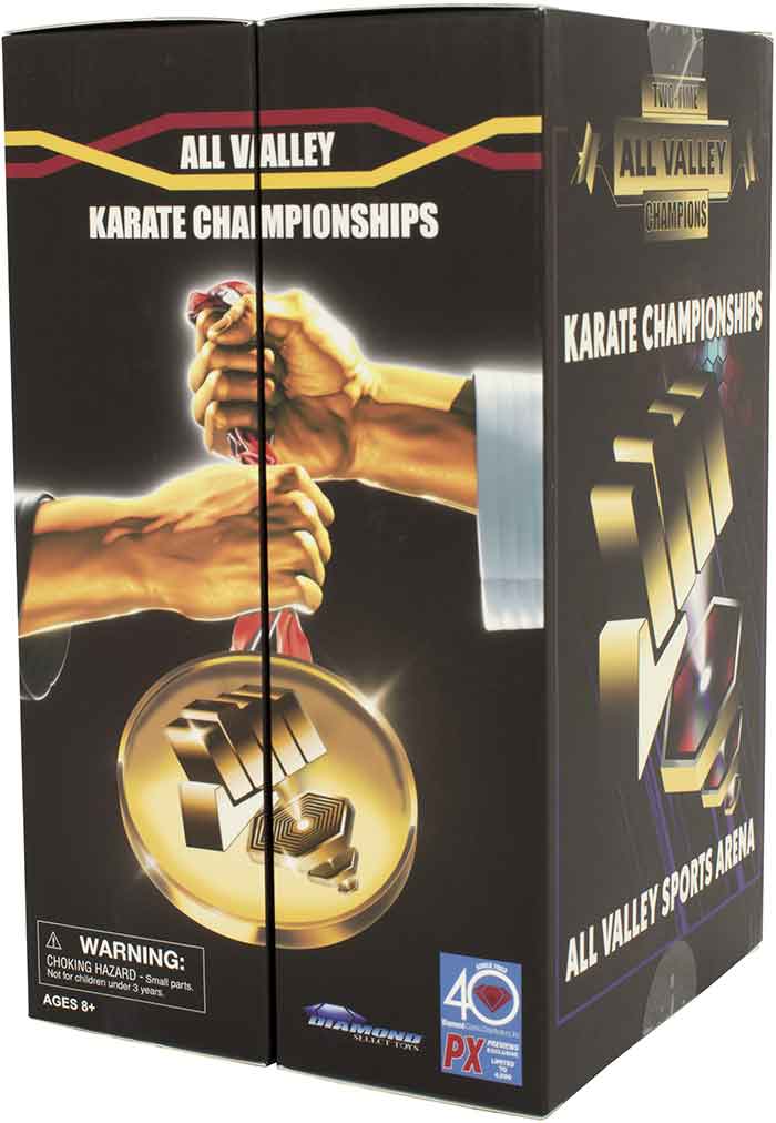 Cobra Kai 7 Inch Action Figure Box Set - Johnny Lawrence and Daniel LaRusso - Image 3
