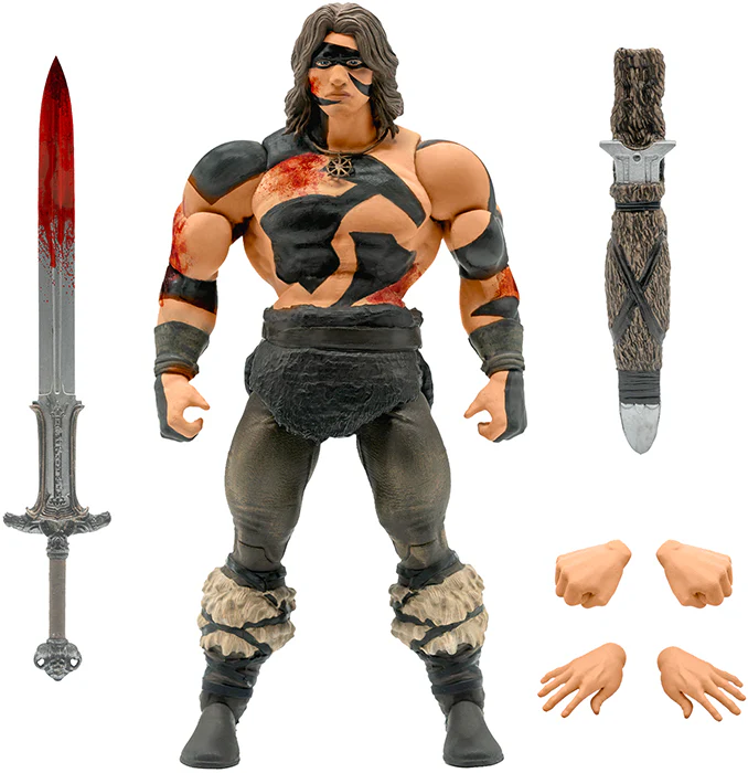 Conan The Barbarian 7 Inch Action Figure Ultimates Wave 3 - War Paint Conan - Image 2