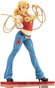DC Collectible 9 Inch PVC Statue Bishoujo Series - Wonder Girl - Image 2
