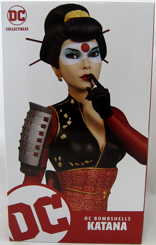 DC Collectible 10 Inch Statue Figure Bombshells Series - Katana - Image 2