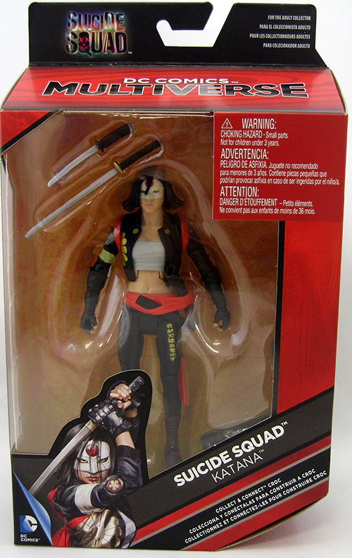 DC Comics Multiverse 6 Inch Action Figure Killer Croc Series - Suicide Squad Katana #5 of 6 (Shelf Wear Packaging)