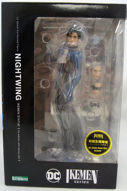 DC Comics Presents 10 Inch Statue Figure Ikemen Series - Nightwing (Shelf Wear Packaging) - Image 2