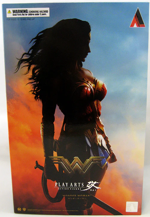 DC Comics Variant 10 Inch Action Figure Play Arts Kai - Wonder Woman (Shelf Wear Packaging) - Image 2