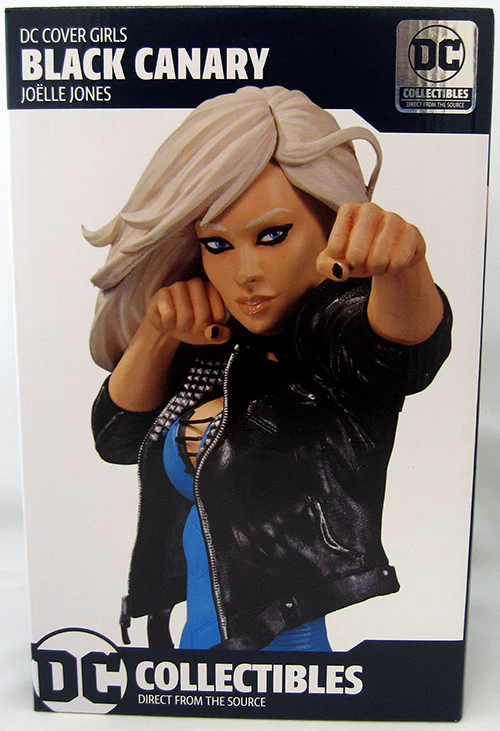 DC Cover Girls 9 Inch Statue Figure - Black Canary By Joelle Jones - Image 2