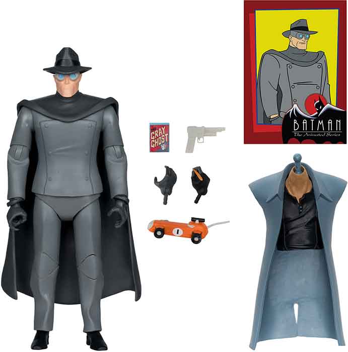 DC Direct Batman The Animated Series 6 Inch Action Figure BAF Jonah Hex Exclusive - The Gray Ghost (Sub-Standard Packaging) - Image 2