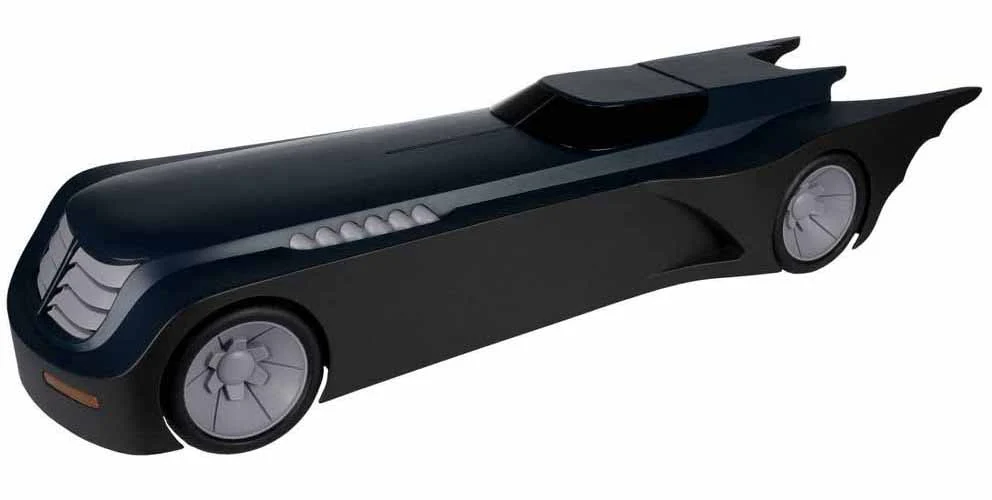 DC Direct Batman The Animated Series 7 Inch Scale Vehicle Figure Exclusive - Batmobile Gold Label (Previously Openned Sub-Stamdard Packaging) - Image 2