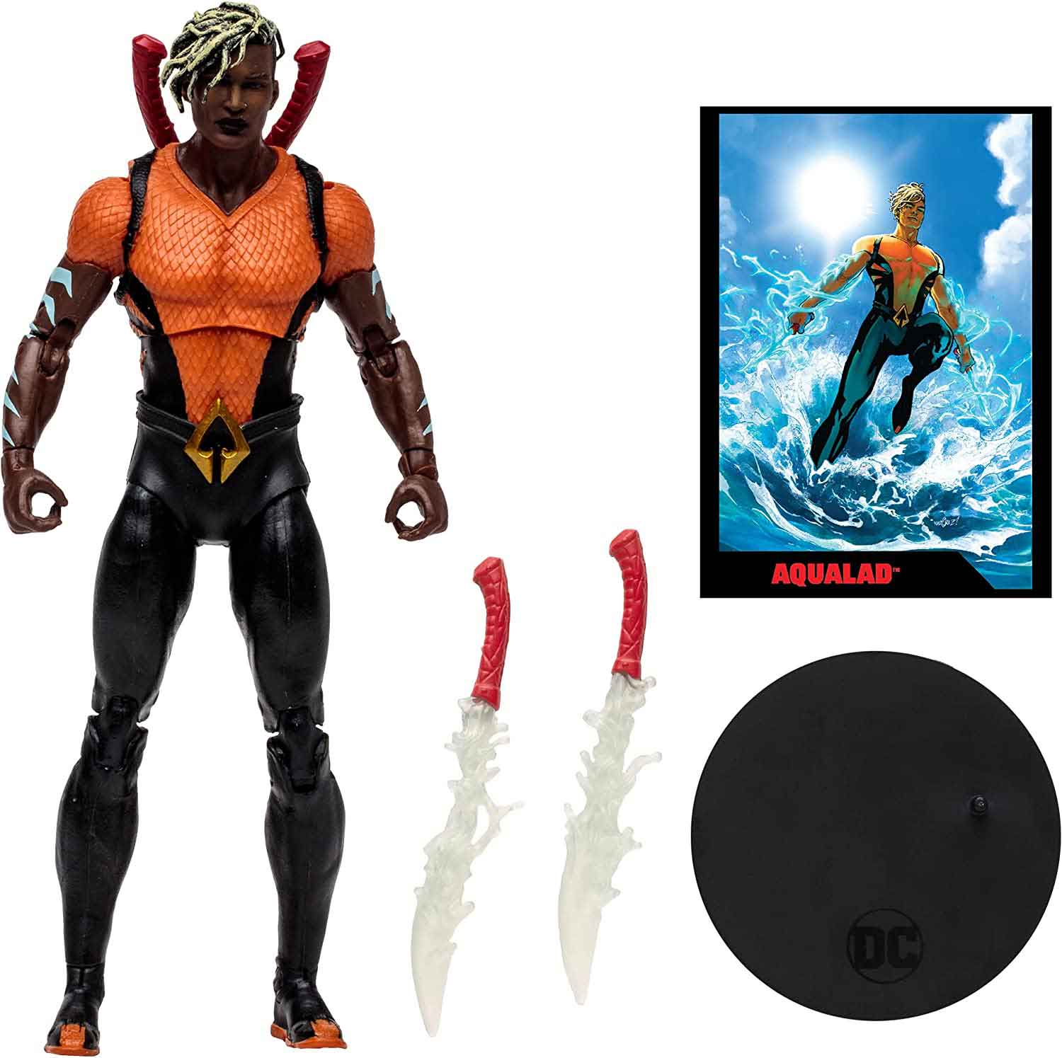 DC Direct Comic 7 Inch Action Figure Aquaman Wave 3 - Aqualad - Image 2