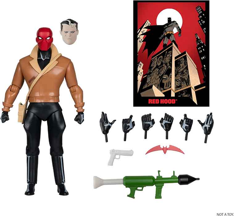 DC Direct Comic 7 Inch Action Figure Wave 7 - Red Hood (Batman Animated) - Image 2