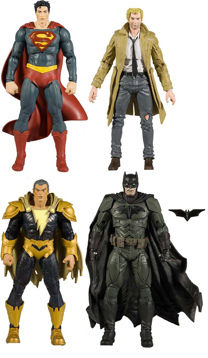 DC Direct Comics 7 Inch Action Figure Black Adam Wave 1 - Set of 4 - Image 2