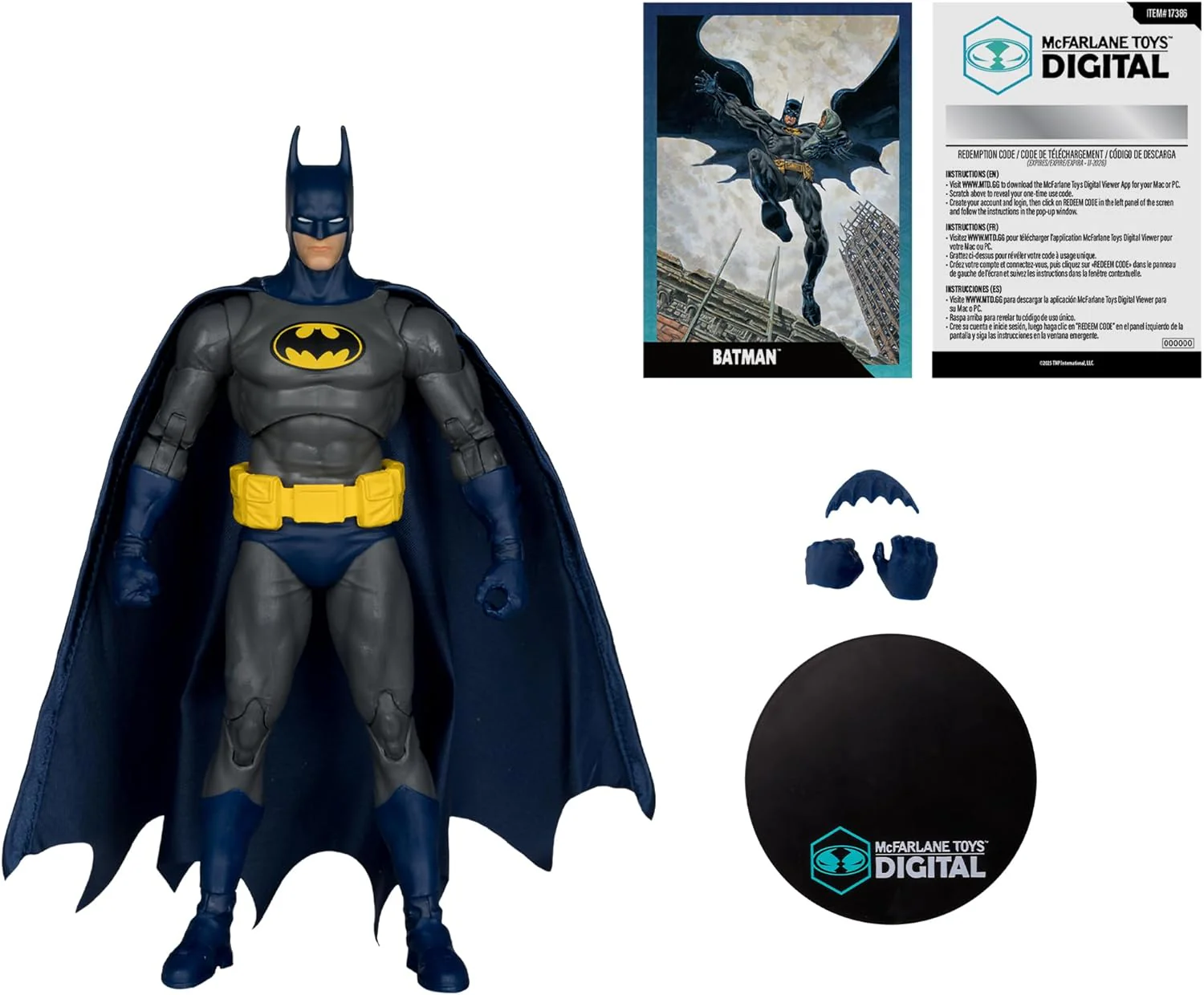 DC Direct Digital 7 Inch Action Figure Wave 5 - Batman (No Man's Land) - Image 2