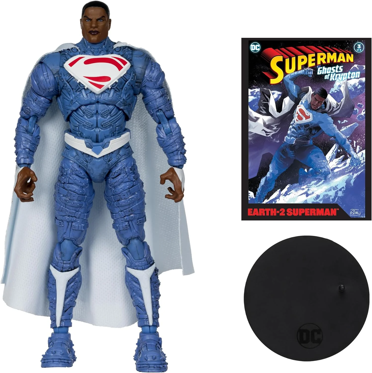 DC Direct Ghost Of Krypton 7 Inch Action Figure Wave 5 - Earth-2 Superman - Image 2