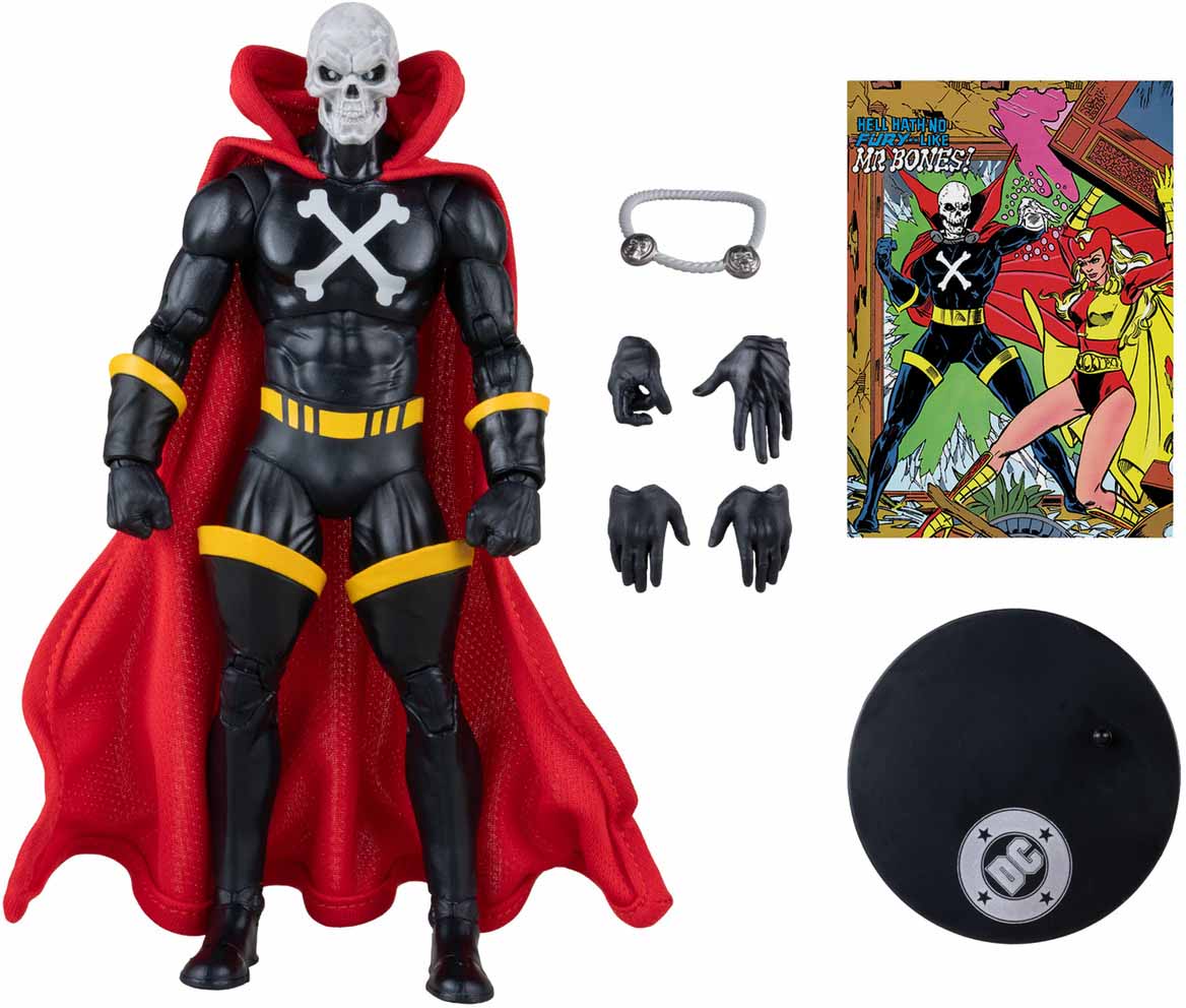DC Direct Infinity Inc #16 7 Inch Action Figure Exclusive - Mr. Bones Gold Label - Image 2