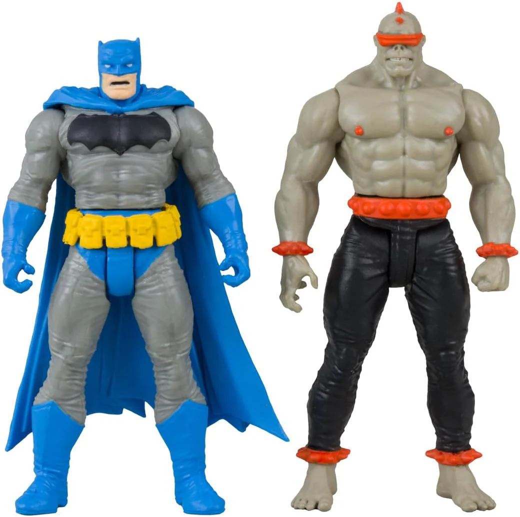 DC Direct 3 Inch Action Figure Page Punchers 2-Pack - Batman & Mutant Leader - Image 2