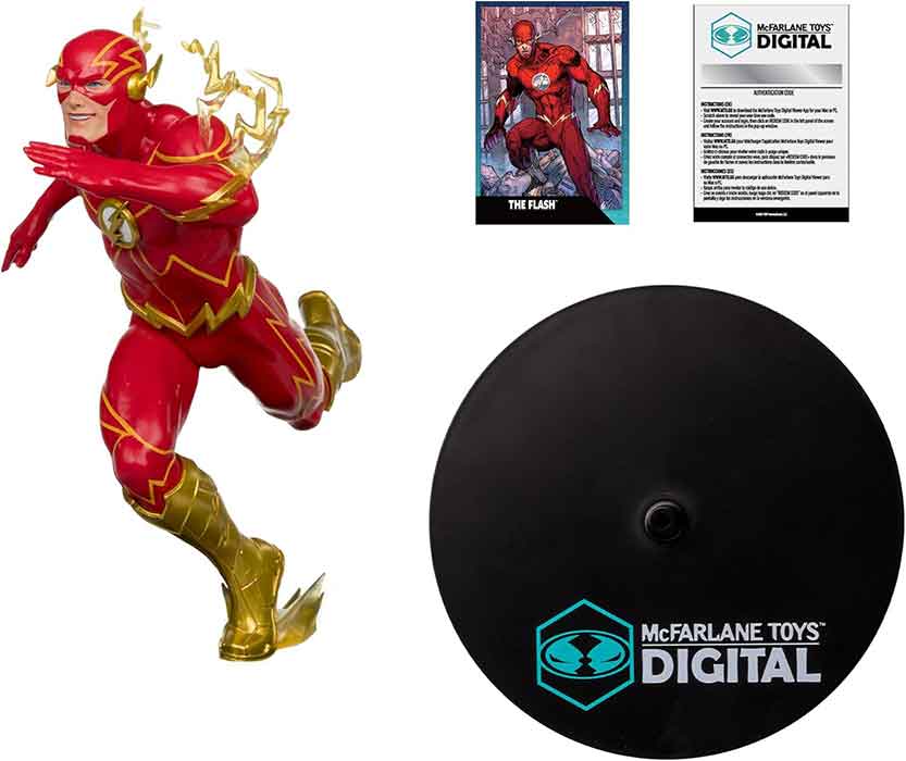 DC Direct 12 Inch Statue Figure - The Flash By Jim Lee - Image 2