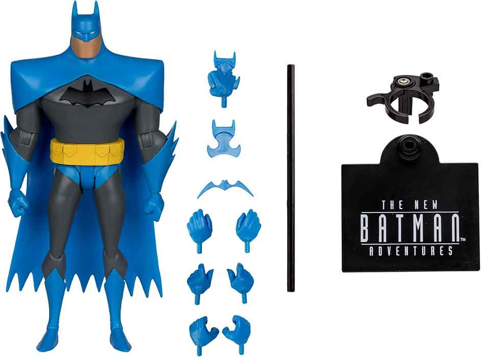DC Direct The New Batman Adventures 6 Inch Action Figure Wave 4 - Batman (Blue/Grey) - Image 2