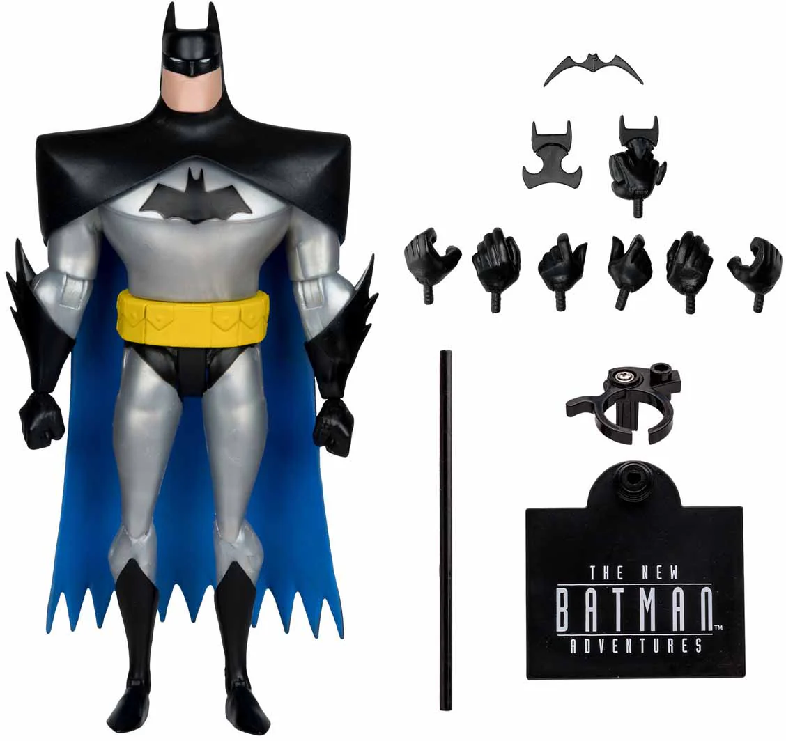 DC Direct The New Batman Adventures 6 Inch Action Figure Wave 5 - Batman Silver - Image 2