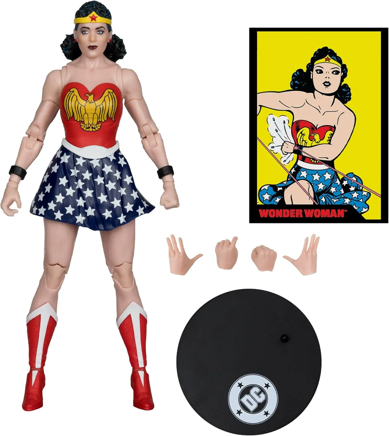DC Direct With Comic 7 Inch Action Figure Wave 9 - Wonder Woman #1 - Image 2