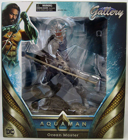 DC Gallery 9 Inch Statue Figure Aquaman Movie - Ocean Master (Shelf Wear Packaging) - Image 2