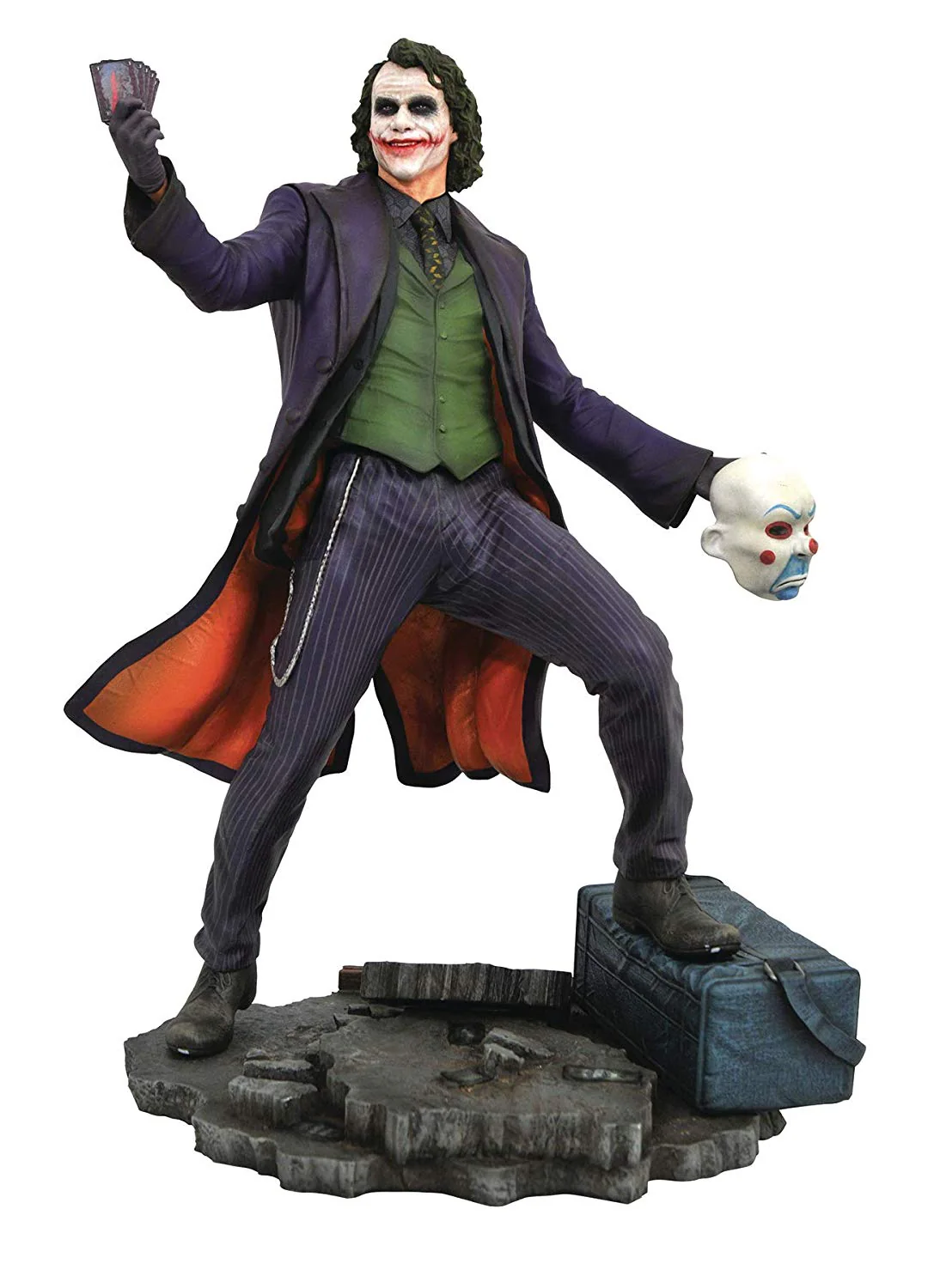 DC Gallery 9 Inch PVC Statue Batman The Dark Knight - Joker Reissue - Image 2