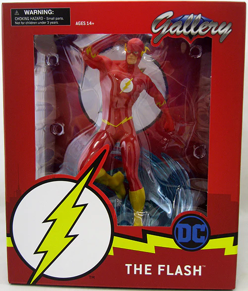 DC Gallery 9 Inch Statue Figure Comic Series - Flash - Image 2