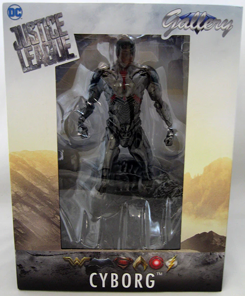 DC Gallery 9 Inch Statue Figure Justice League Movie - Cyborg - Image 2