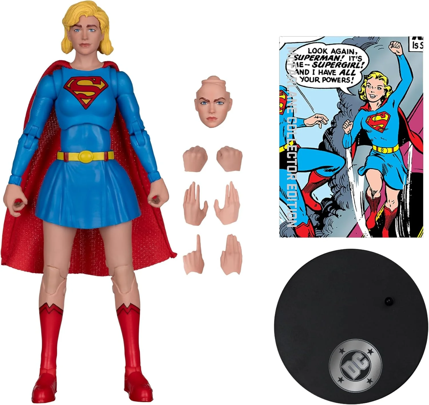 DC Multiverse Action Comics 7 Inch Action Figure Collector Edition - Supergirl - Image 2