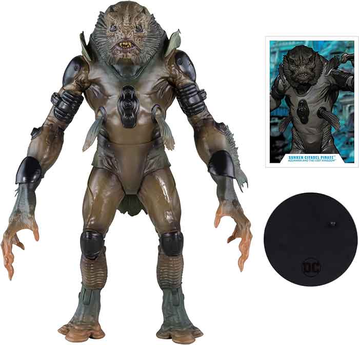 DC Multiverse Aquaman And The Lost Kingdom 10 Inch Action Figure Megafig - Sunken Citadel Pirate - Image 2